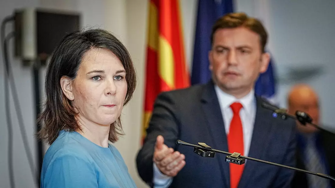 Außenministerin Annalena Baerbock. - Bild: Kay Nietfeld/dpa