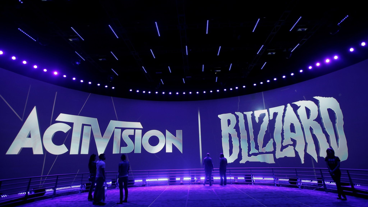 Entscheidung gefallen: Der Videospiele-Riese Activision Blizzard darf von Microsoft übernommen werden. - Foto: Jae C. Hong/AP/dpa