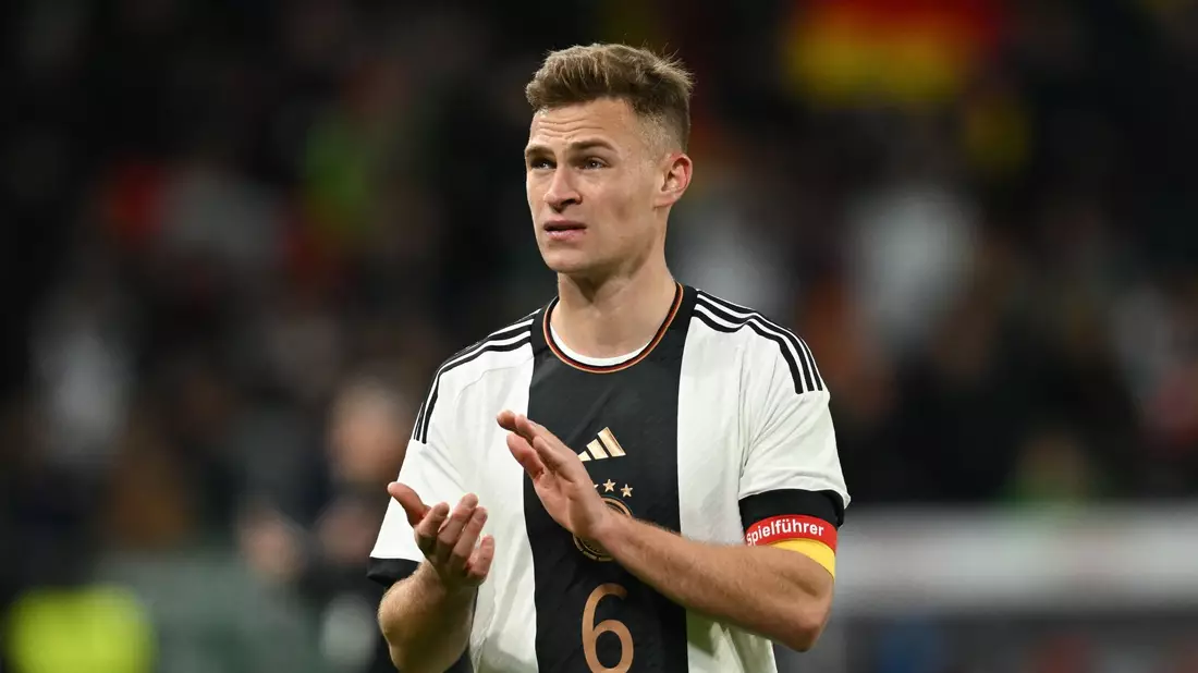 Joshua Kimmich bleibt für Bundestrainer Julian Nagelsmann enorm wichtig.  - Bild: Arne Dedert/dpa