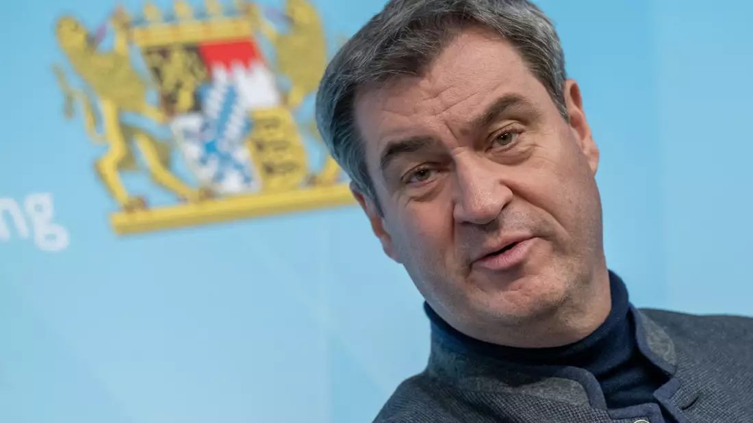 Markus Söder (CSU), Ministerpräsident von Bayern: «Für Bayern kann ich sagen: mit uns wird es kein verpflichtendes Gendern geben.» - Bild: Peter Kneffel/dpa