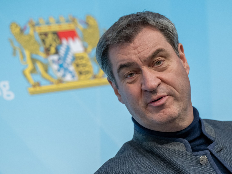Markus Söder (CSU), Ministerpräsident von Bayern: «Für Bayern kann ich sagen: mit uns wird es kein verpflichtendes Gendern geben.» - Foto: Peter Kneffel/dpa
