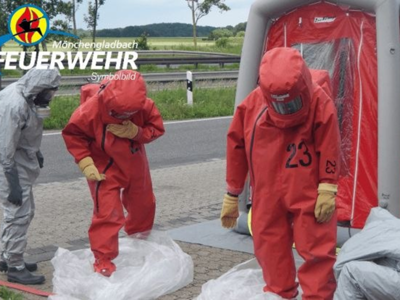 FW-MG: Chemische Reaktion löst Brandmeldeanlage aus - Foto: presseportal.de