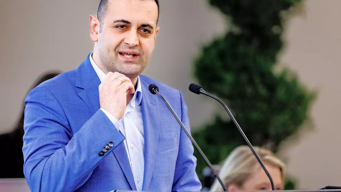 Bijan Djir-Sarai ist Generalsekretär der FDP. - Bild: Axel Heimken/dpa