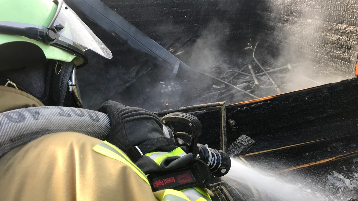 FW-BOT: Brand auf Bauernhof in Kirchhellen - Foto: presseportal.de