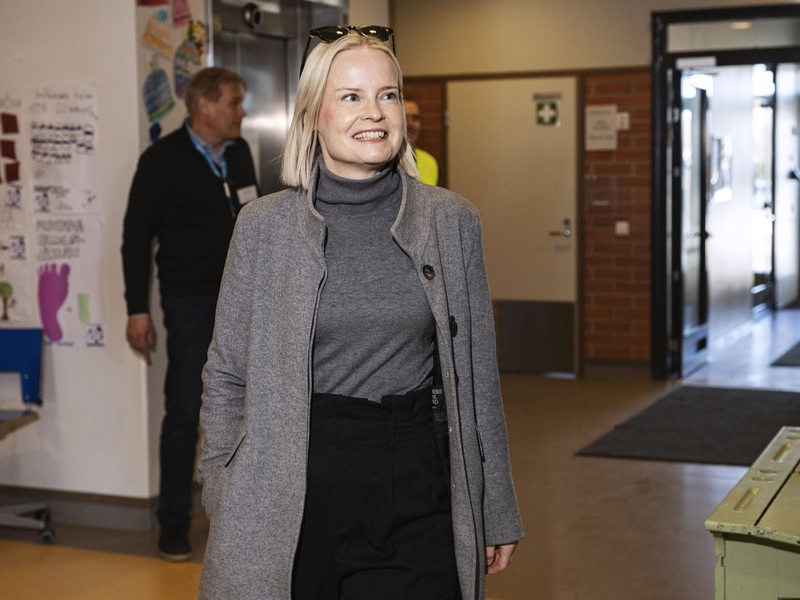 Riikka Purra hat im Jahr 2008 eine Reihe von rassistischen Kommentaren geschrieben. - Foto: Roni Rekomaa/Lehtikuva/dpa