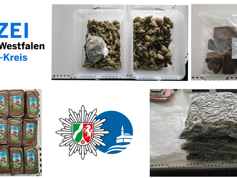 POL-KR: 6,5 Kilogramm Amphetamin: Drogenfahnder nehmen Händler fest | Gemeinsame Pressemitteilung von Polizei und Staatsanwaltschaft Krefeld - Foto: presseportal.de