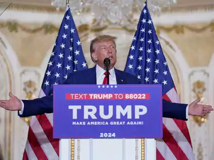 Der ehemalige US-Präsident Donald Trump. - Foto: Evan Vucci/AP