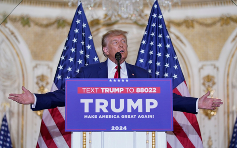 Der ehemalige US-Präsident Donald Trump. - Foto: Evan Vucci/AP