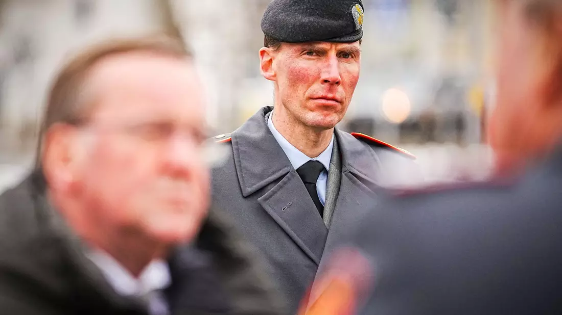 Christian Freuding, der den Planungsstab im Verteidigungsministerium leitet, begleitete vor zwei Wochen Generalinspekteur Carsten Breuer in die Ukraine. - Bild: Kay Nietfeld/dpa