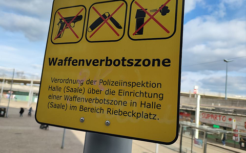 Waffenverbotszone - Foto: ?ber dts Nachrichtenagentur