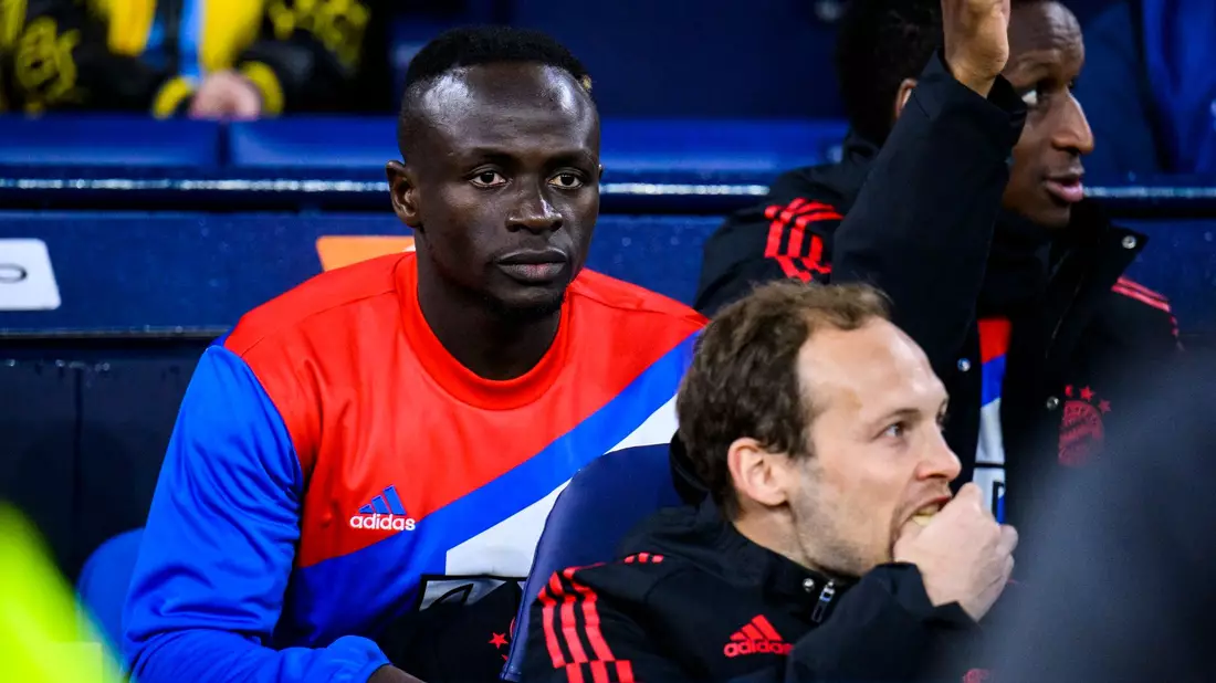 Spielt in den Planungen der Bayern wohl keine Rolle mehr: Sadio Mané. - Bild: Tom Weller/dpa