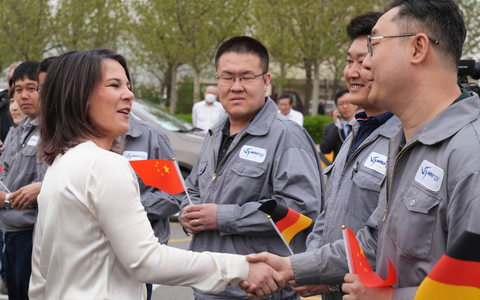 Außenministerin Annalena Baerbock (Grüne) äußert mit Blick auf die Ankündigungen, auch nach Syrien und Afghanistan abzuschieben, Bedenken. (Archivbild) - Foto: Soeren Stache/dpa