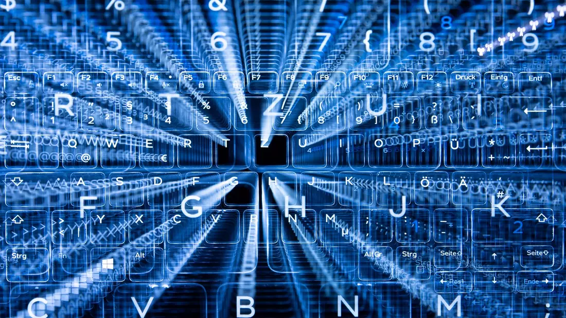 Die deutsche Wirtschaft könnte mit breiter und schneller Anwendung generativer Künstlicher Intelligenz (genKI) nach Einschätzung der Unternehmensberatung PwC um bis zu 0,7 Prozent pro Jahr stärker wachsen. - Bild: Sebastian Gollnow/dpa