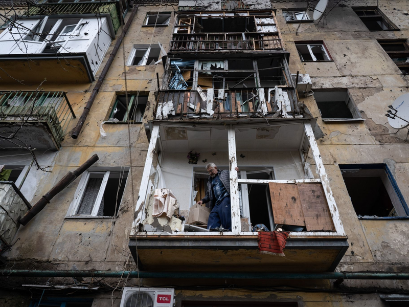 Immer wieder wird Slowjansk beschossen. (Archivbild) - Foto: Ashley Chan/SOPA Images via ZUMA Press Wire/dpa