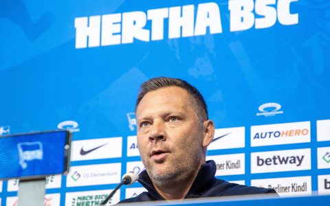 Der Vertrag von Trainer Pal Dardai bei Hertha BSC läuft am Saisonende aus. - Foto: Andreas Gora/dpa