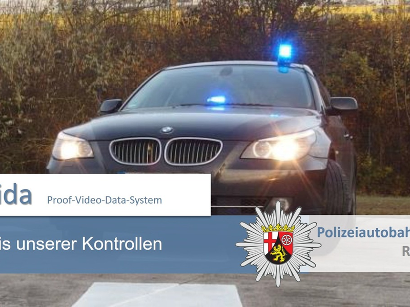 POL-PDNW: Autobahnpolizei Ludwigshafen/Ruchheim: Straßenverkehrsgefährdung/Illegales Kraftfahrzeugrennen mit Verfolgungsfahrt - Foto: presseportal.de
