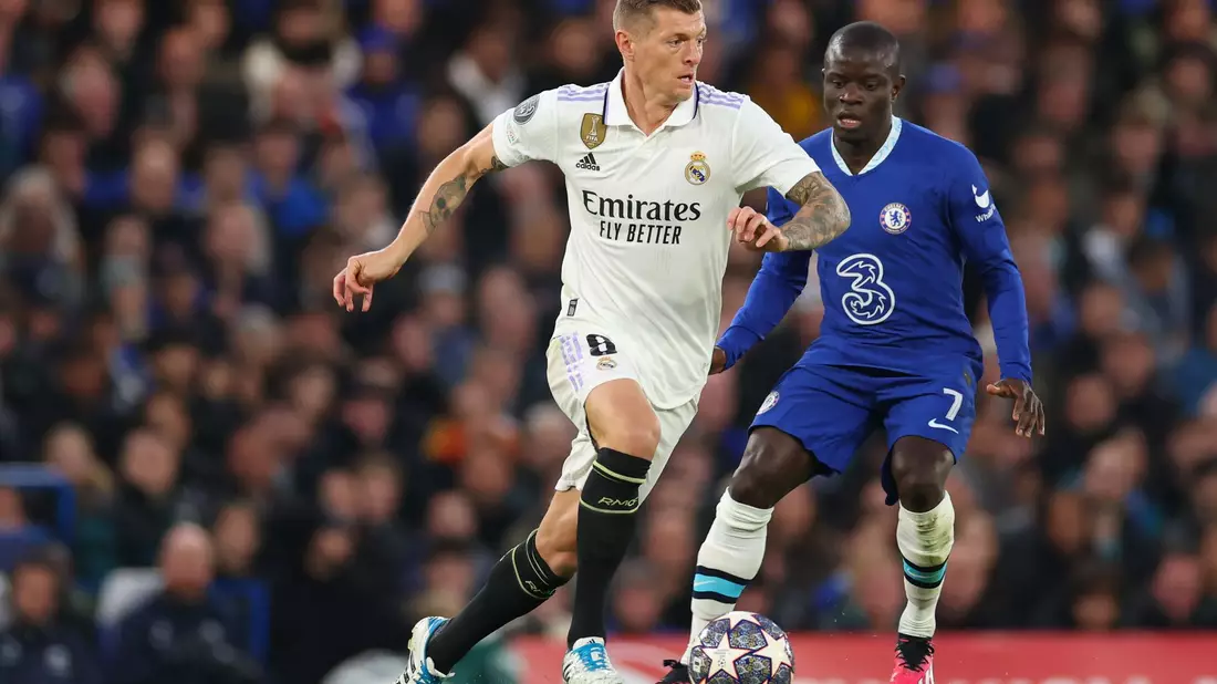 Bleibt Real Madrid ein weiteres Jahr treu: Toni Kroos. - Bild: Shaun Brooks/Action Plus Sports via ZUMA Wire/dpa