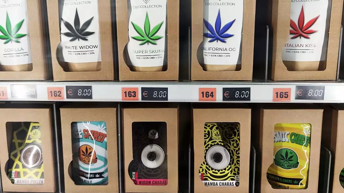 Cannabis-Automat in Italien - Bild: ?ber dts Nachrichtenagentur