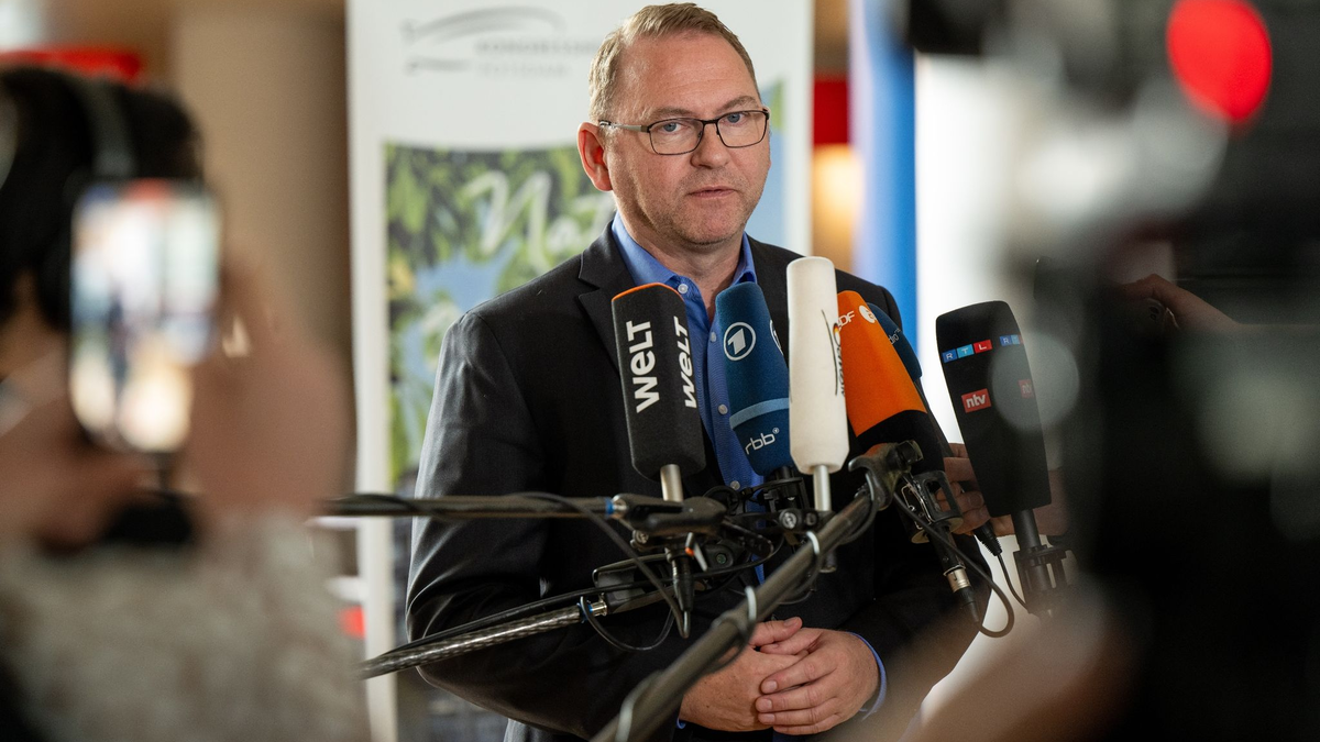 Verdi-Chef Frank Wernekeäußert Kritik an der Ampel-Regierung. - Foto: Monika Skolimowska/dpa