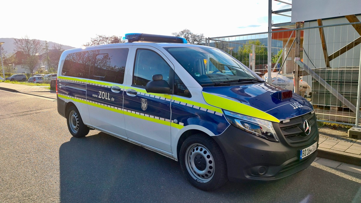 HZA-EF: Bekämpfung der Schwarzarbeit und der illegalen Beschäftigung in Thüringen und Südwestsachsen / Zoll kontrolliert über 2.000 Arbeitgeber im Jahr 2023 - Foto: presseportal.de