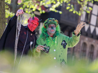 Walpurgisfest in Wernigerode. - Foto: Matthias Bein/dpa