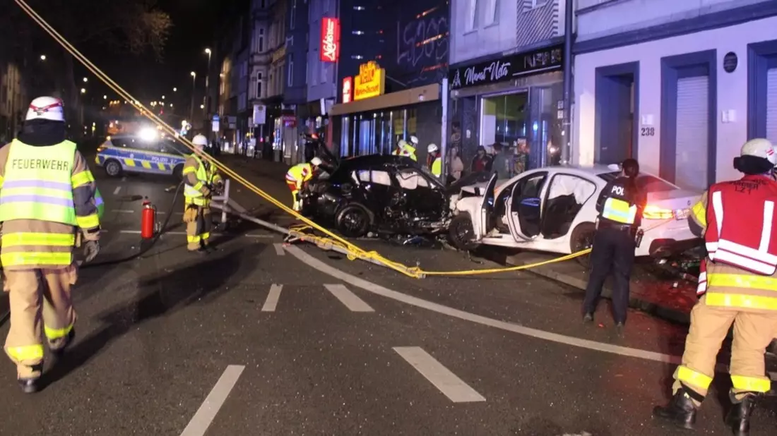 POL-BO: Verbotenes Kraftfahrzeugrennen in Bochum - Bild: presseportal.de