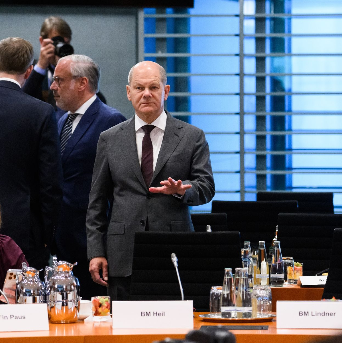 Beim Bund-Länder-Gipfel im Bundeskanzleramt standen zahlreiche Themen auf der Agenda. - Foto: Bernd von Jutrczenka/dpa