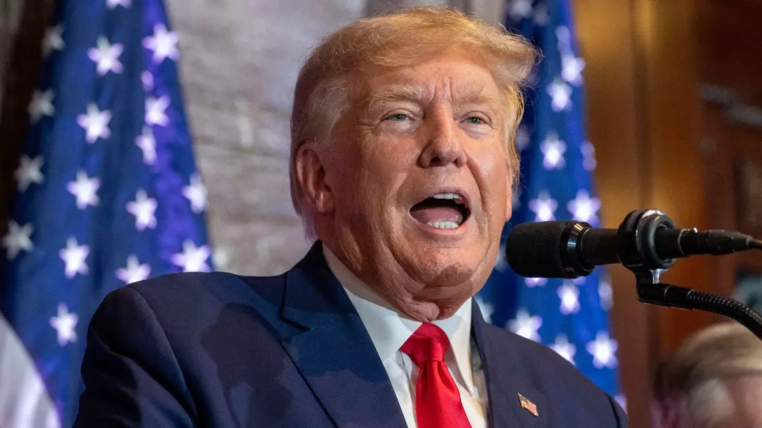 Trump kündigte Gespräche mit Vertretern der Filmindustrie an. - Bild: Alex Brandon/AP/dpa