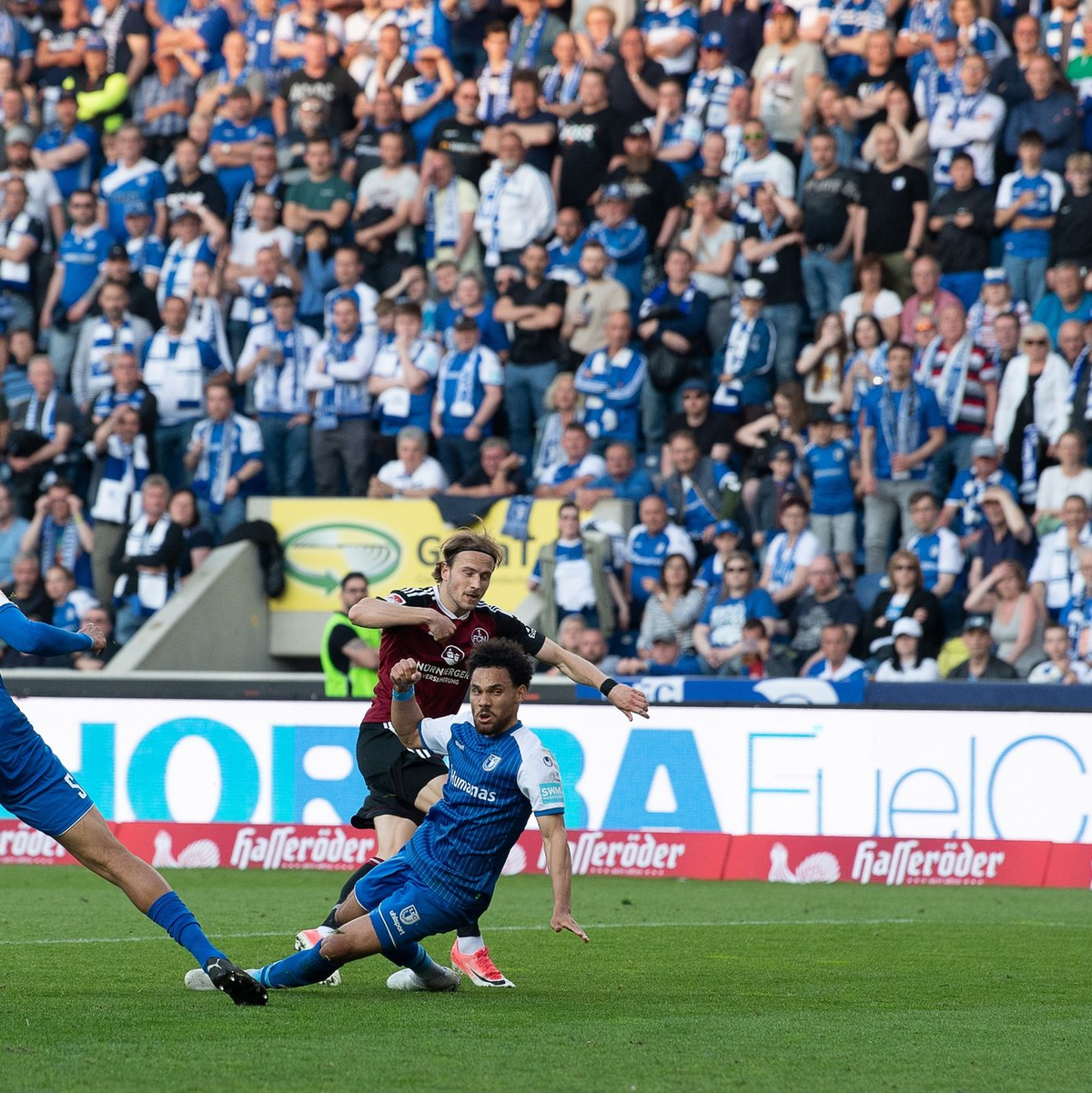 Magdeburg ging im Heimspiel gegen Nürnberg als Verlierer vom Platz. - Foto: Swen Pförtner/dpa