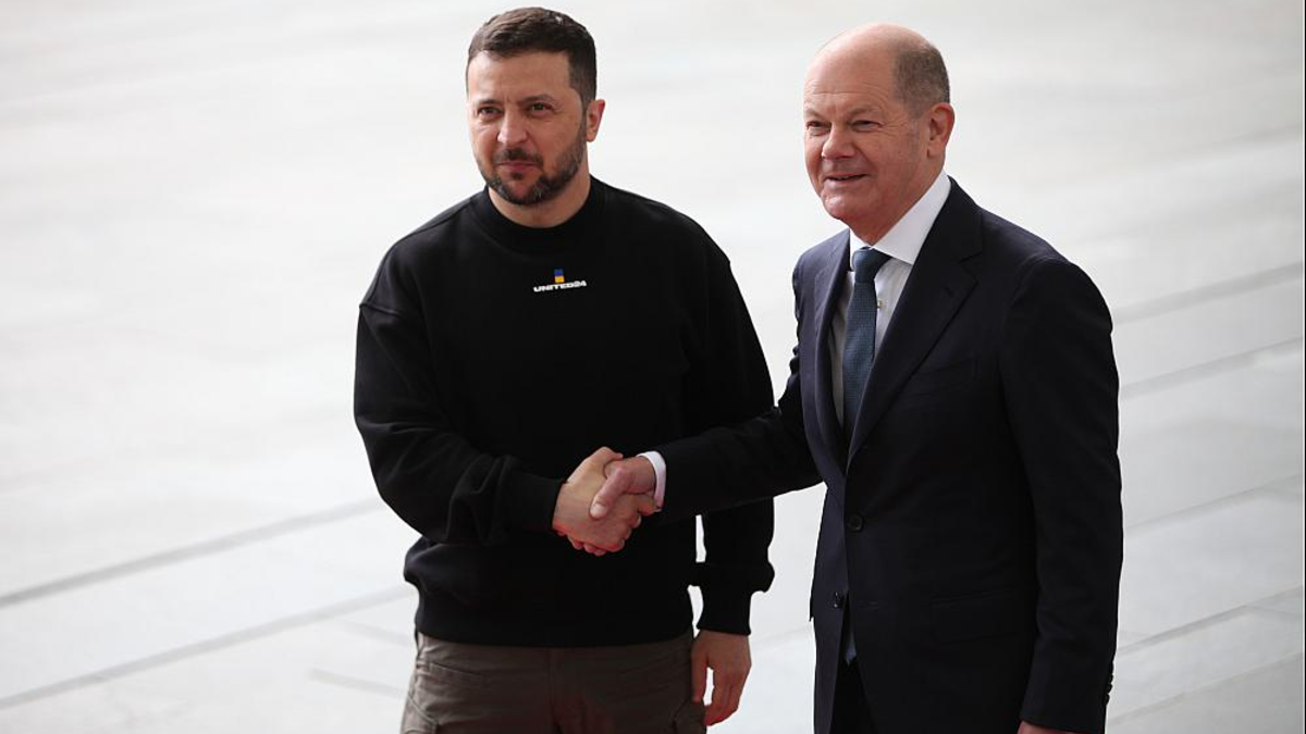 Wolodymyr Selenskyj am 14.05.2023 im Kanzleramt - Foto: ?ber dts Nachrichtenagentur