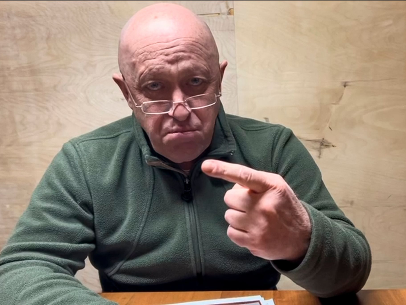 Prigoschin ist Chef der russischen Privatarmee Wagner. - Foto: Uncredited/PRIGOZHIN PRESS SERVICE/AP/dpa