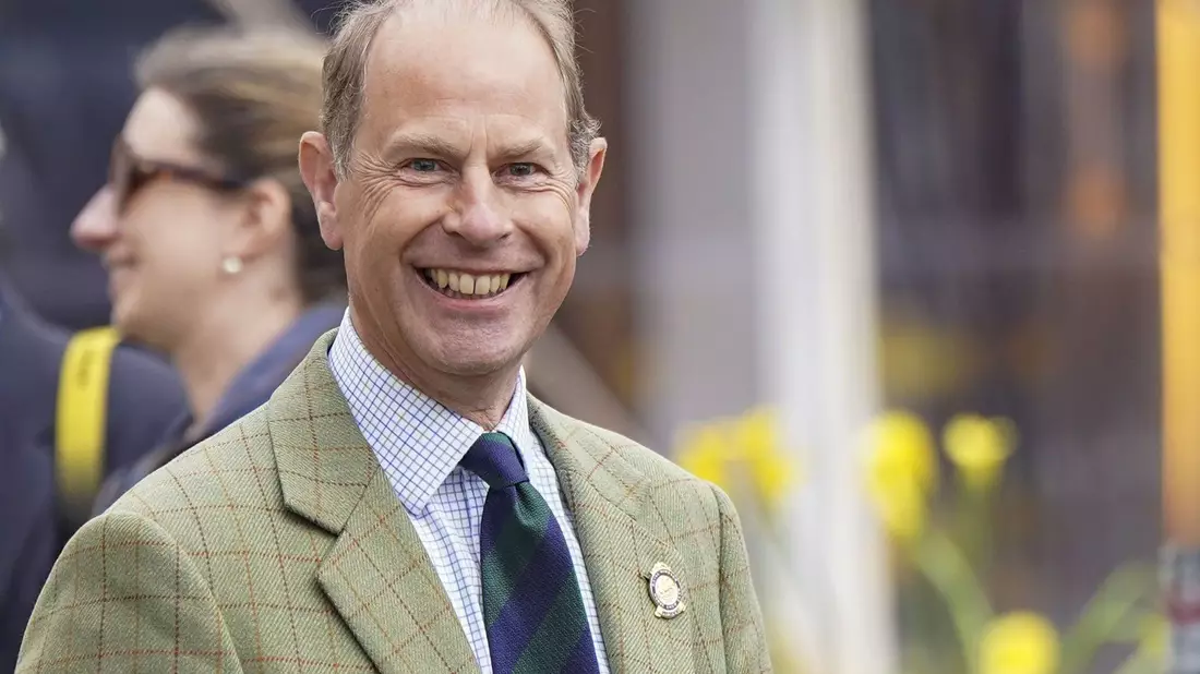 Prinz Edward, Graf von Wessex, ist seit März 2023 auch Herzog von Edinburgh. - Bild: Steve Parsons/PA Wire/dpa