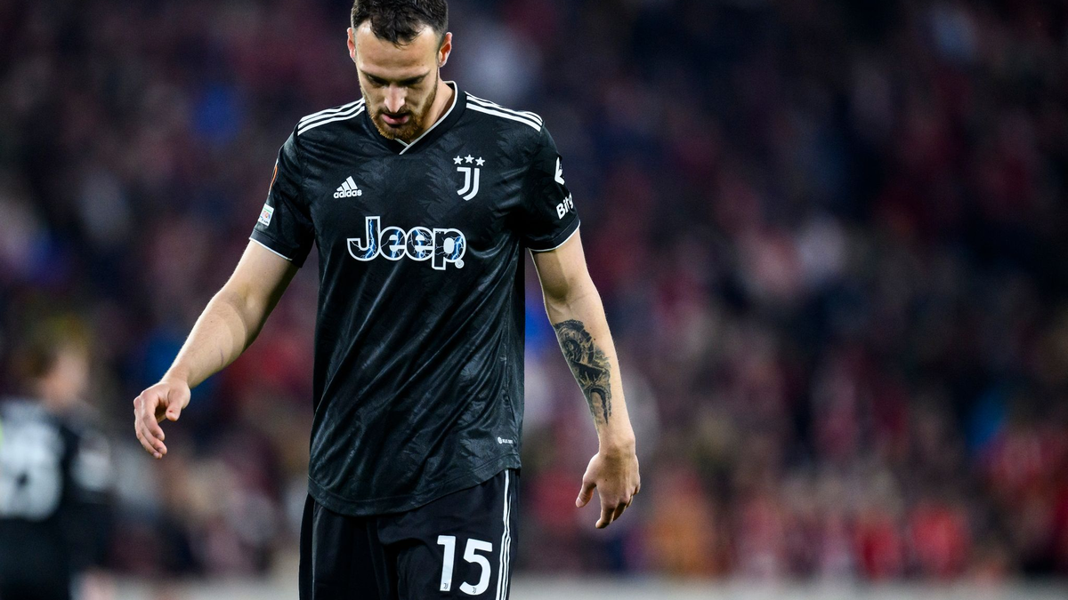 Juventus Turin - hier Profi Federico Gatti - muss einen Punktabzug befürchten. - Foto: Tom Weller/dpa