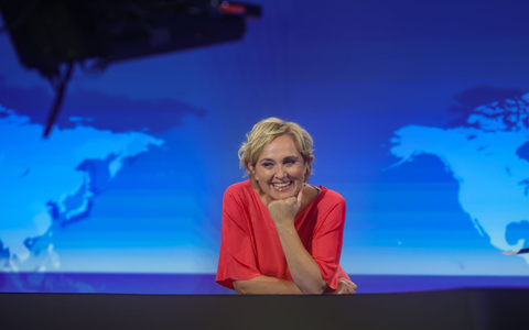 Moderatorin Caren Miosga könnte im Ersten auf Anne Will folgen. - Foto: Ulrich Perrey/dpa