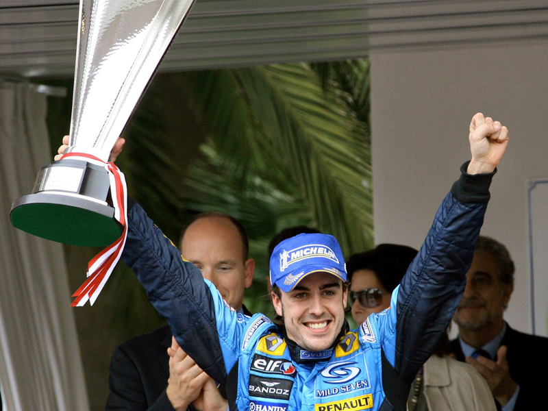 Fernando Alonso hatte 2006 den Grand Prix in Monte Carlo gewonnen. - Foto: Kerim Okten/epa/dpa
