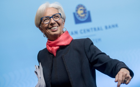 Christine Lagarde, Präsidentin der Europäischen Zentralbank (EZB), will mittelfristig zurück zu einer Teuerungsrate von zwei Prozent. - Foto: Thomas Lohnes/AFP Pool/dpa