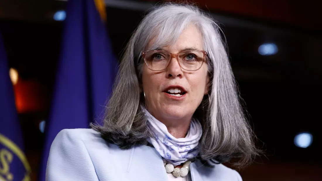 US-Demokratin Katherine Clark hofft auf eine Abstimmung im Repräsentantenhaus. - Bild: Patrick Semansky/AP/dpa