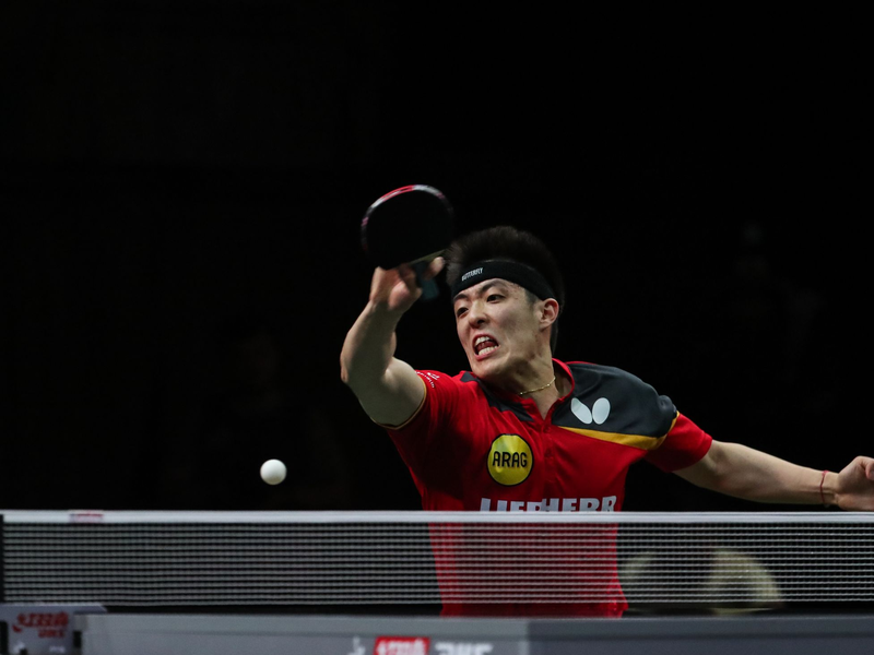 Dang Qiu ist bei der Tischtennis-WM im Achtelfinale ausgeschieden. - Foto: Han Xu/XinHua/dpa