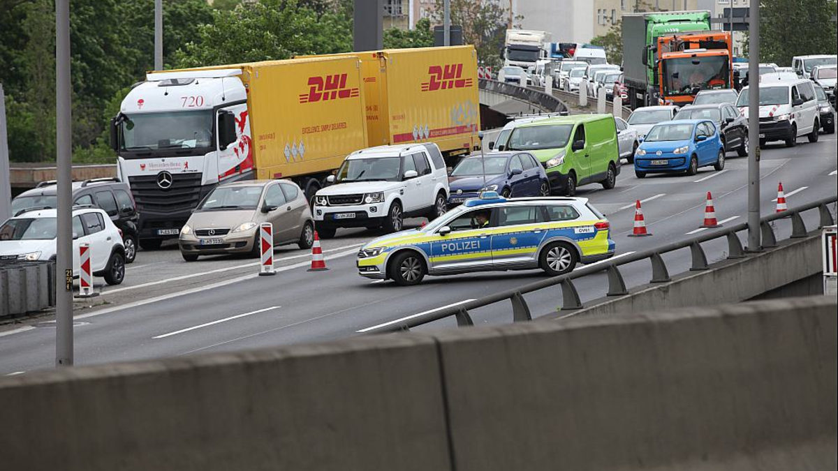 Absperrung wegen Klimaprotest am 16.05.2023 - Foto: ?ber dts Nachrichtenagentur