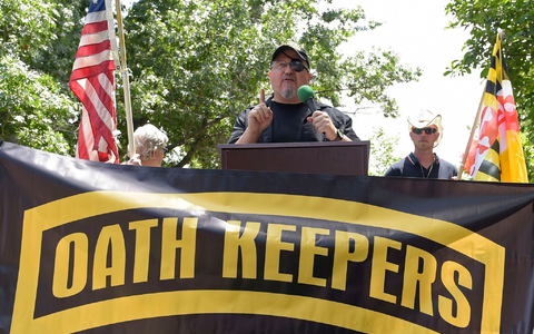 Stewart Rhodes ist der Gründer der Oath Keepers. - Foto: Susan Walsh/AP