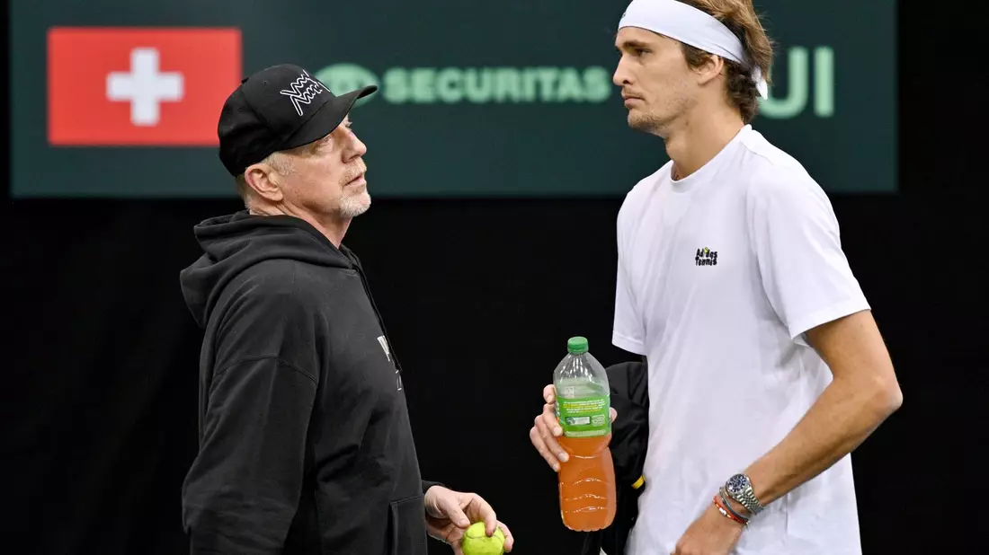 Für Boris Becker gehört Alexander Zverev nicht zu den Favoriten bei den French Open. - Bild: Harald Tittel/dpa