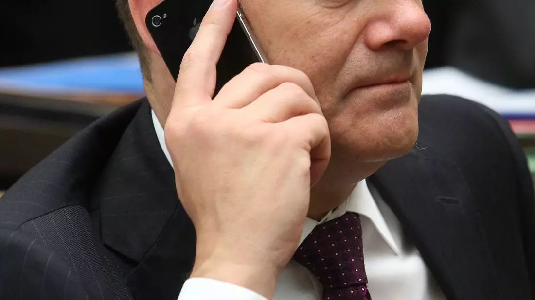 Telefonierte zuletzt mit Kremlchef Wladimir Putin am 2. Dezember vergangenen Jahres: Olaf Scholz. - Bild: Stephanie Pilick