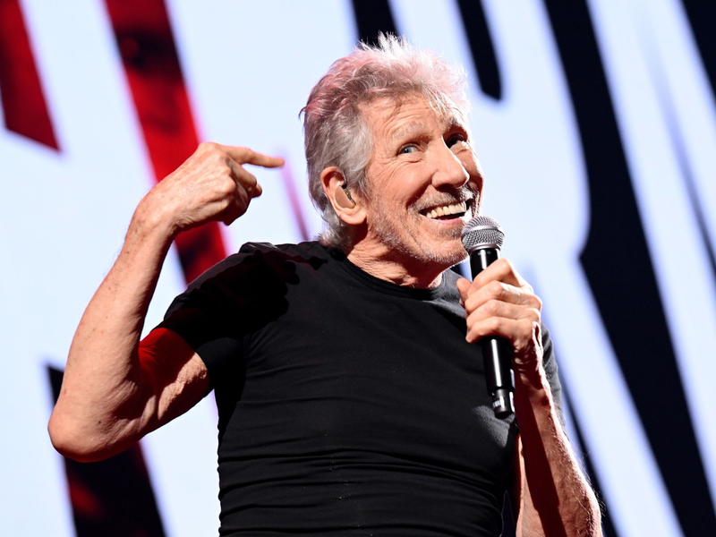 Pink-Floyd-Mitbegründer Roger Waters tritt im Rahmen seiner Deutschland-Tour «This Is Not A Drill» in der Olympiahalle in München auf. - Foto: Angelika Warmuth/dpa