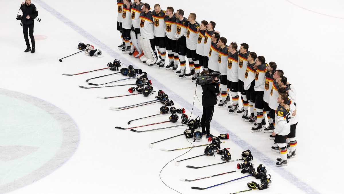 Deutschlands Eishockey-Nationalteam tritt am Samstag gegen die USA an. - Foto: Salvatore Di Nolfi/KEYSTONE/dpa