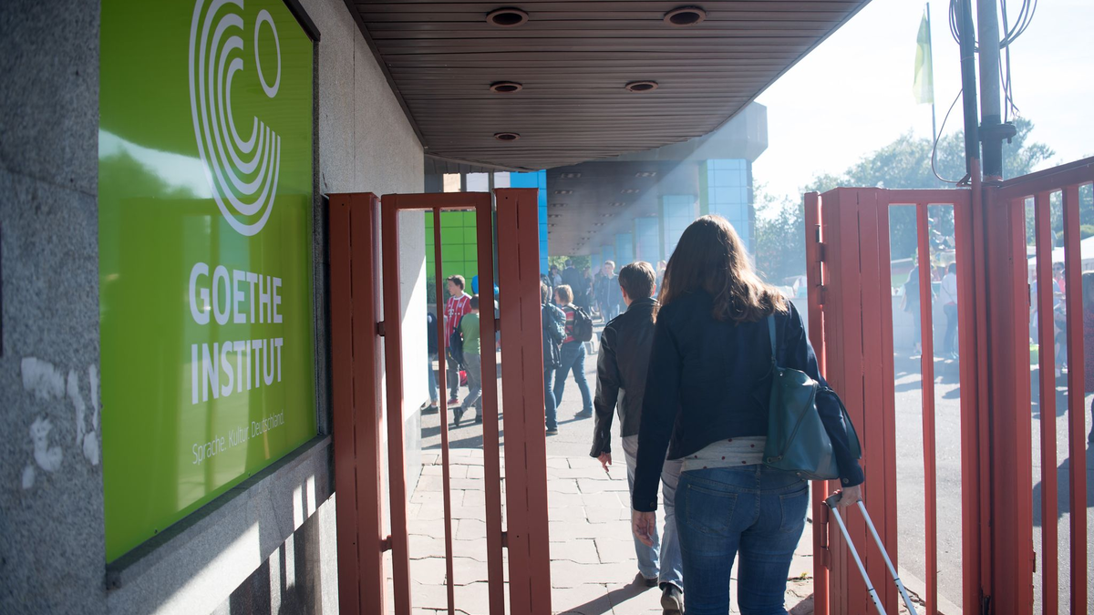 Das Goethe-Institut in Moskau. - Foto: Federico Gambarini/dpa