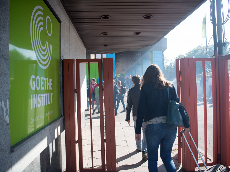 Das Goethe-Institut in Moskau. - Foto: Federico Gambarini/dpa