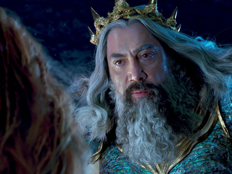 Javier Bardem spielt in der aktuellen  «Arielle»-Verfilmung König Triton. - Foto: -/Disney/dpa