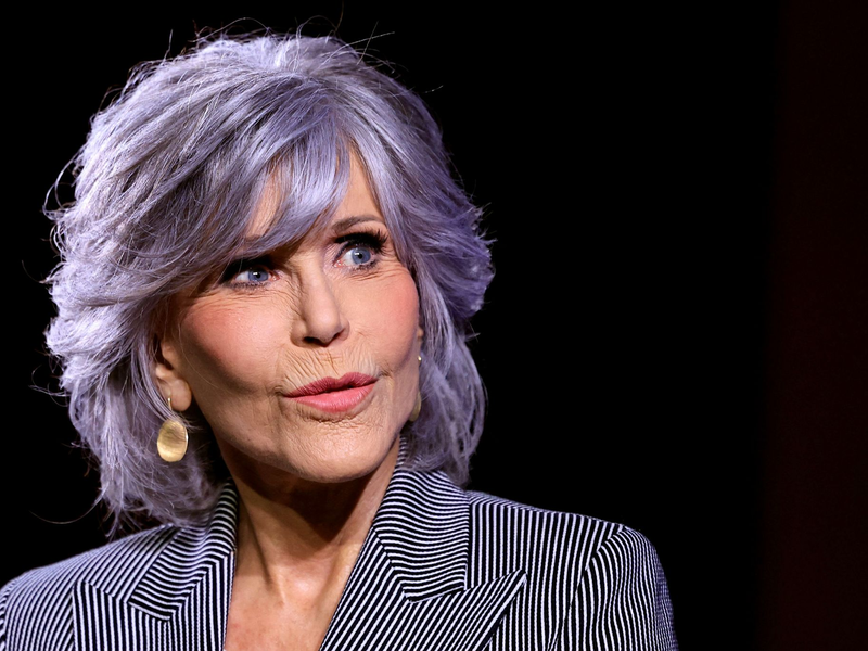 Die US-Schauspielerin Jane Fonda ist für ihren politischen Aktivismus bekannt. - Foto: Valery Hache/AFP/dpa