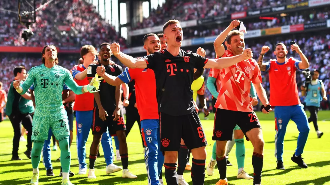 Der FC Bayern München siegte in Köln und wurde doch noch deutscher Meister. - Bild: Marius Becker/dpa