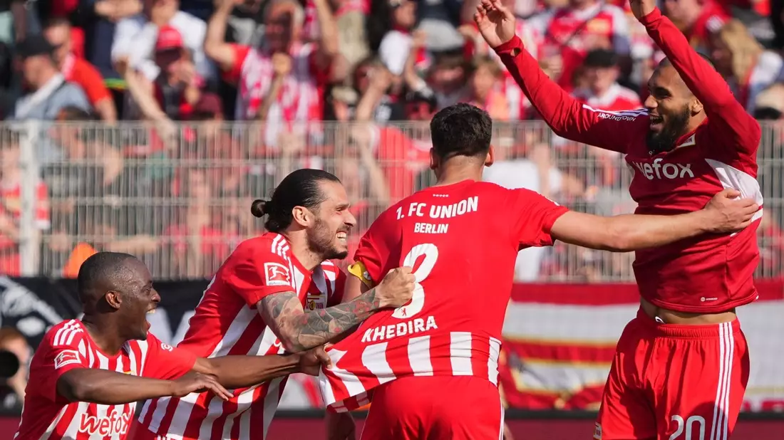 Der 1. FC Union Berlin qualifizierte sich für die Champions League. - Bild: Soeren Stache/dpa